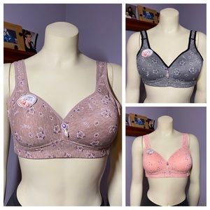 Lot of (3) Leisure Bras